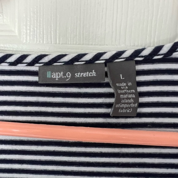 APT 9 Striped Top - Picture 3 of 3